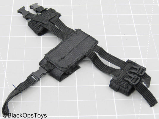 Black Stick Mag Pouch Drop Leg Holster