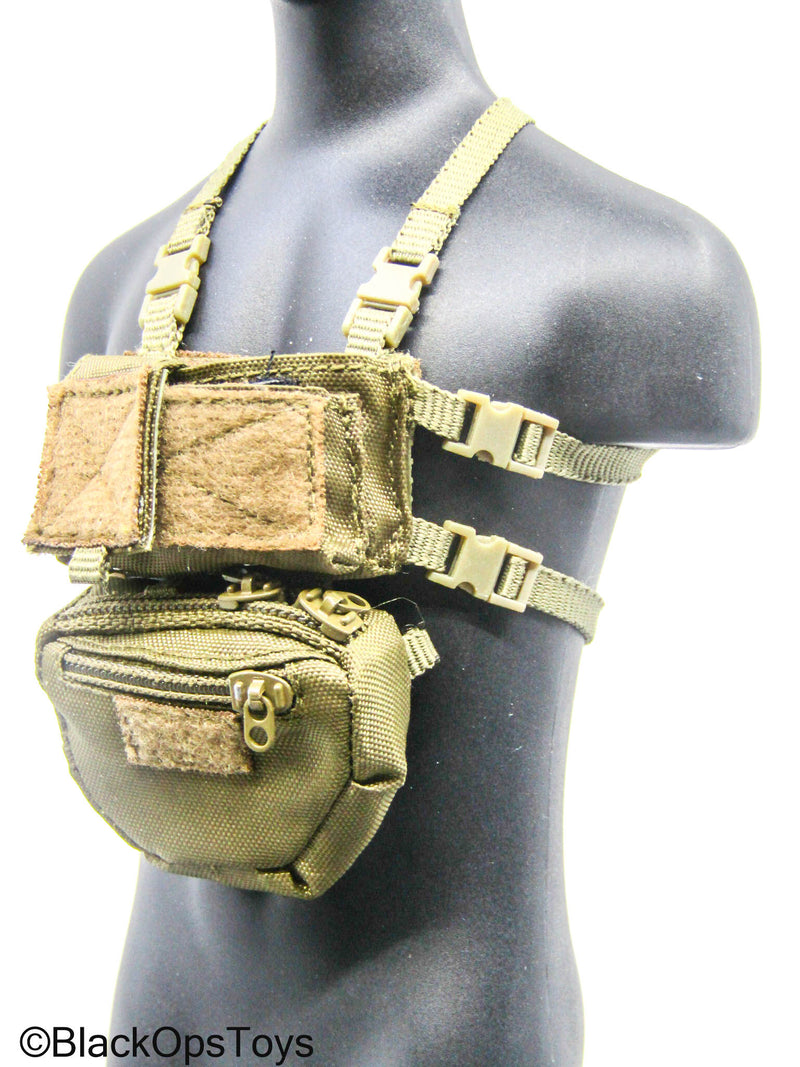 Load image into Gallery viewer, Chest Rig w/Hanger Pouch, Expander Wing Pouch, &amp; Vest Pouch Cover
