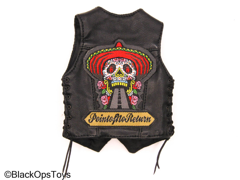 Load image into Gallery viewer, Dam Toys Gangsters Kingdom - Black Leather Like Bikers Vest
