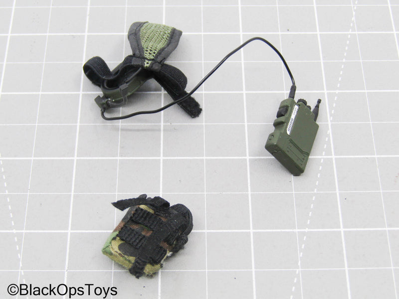 Load image into Gallery viewer, OD Green Radio w/Headset
