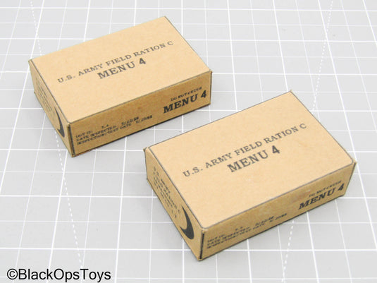 U.S. Army C Field Ration Box Set