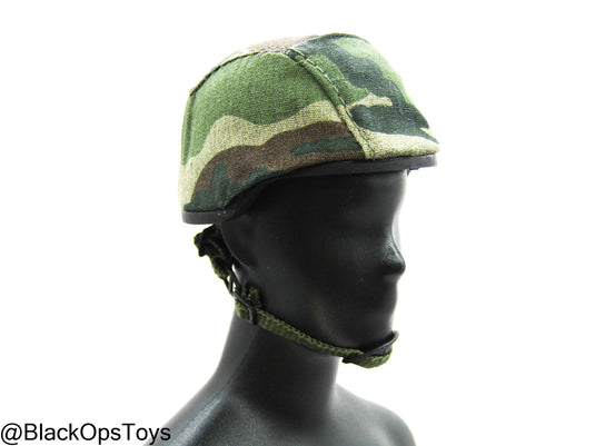 French Northern Woodland Camo Uniform Set w/Helmet