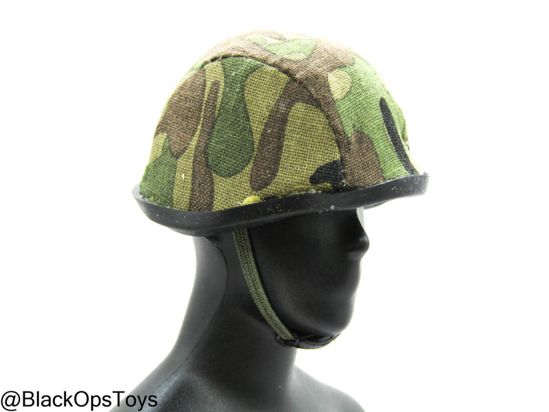 Load image into Gallery viewer, French Northern Woodland Camo Uniform Set w/Helmet
