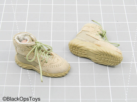 Tan Combat Boots (Peg Type) (Soldier Story)
