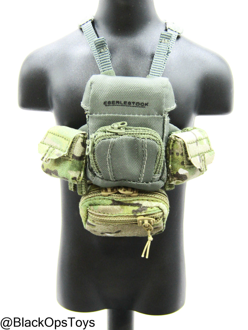 Load image into Gallery viewer, SMU - Coalition Forces - Low Profile Bino Chest Rig w/HK417 Rifle
