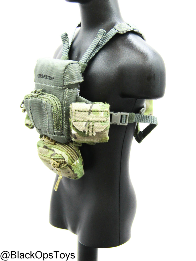 Load image into Gallery viewer, SMU - Coalition Forces - Low Profile Bino Chest Rig w/HK417 Rifle
