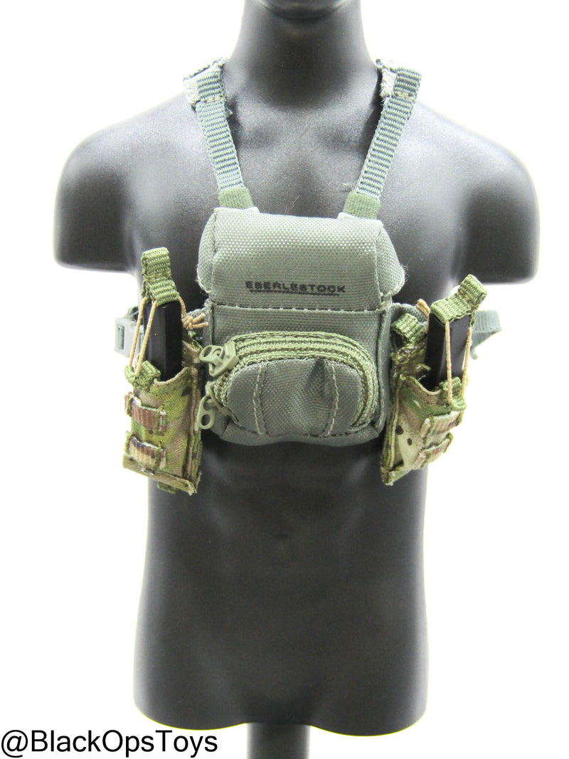 Load image into Gallery viewer, SMU - Coalition Forces - Low Profile Bino Chest Rig w/MP5 SMG
