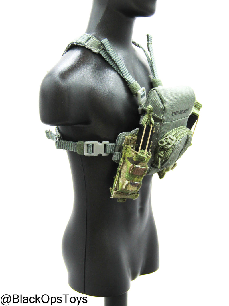 Load image into Gallery viewer, SMU - Coalition Forces - Low Profile Bino Chest Rig w/MP5 SMG
