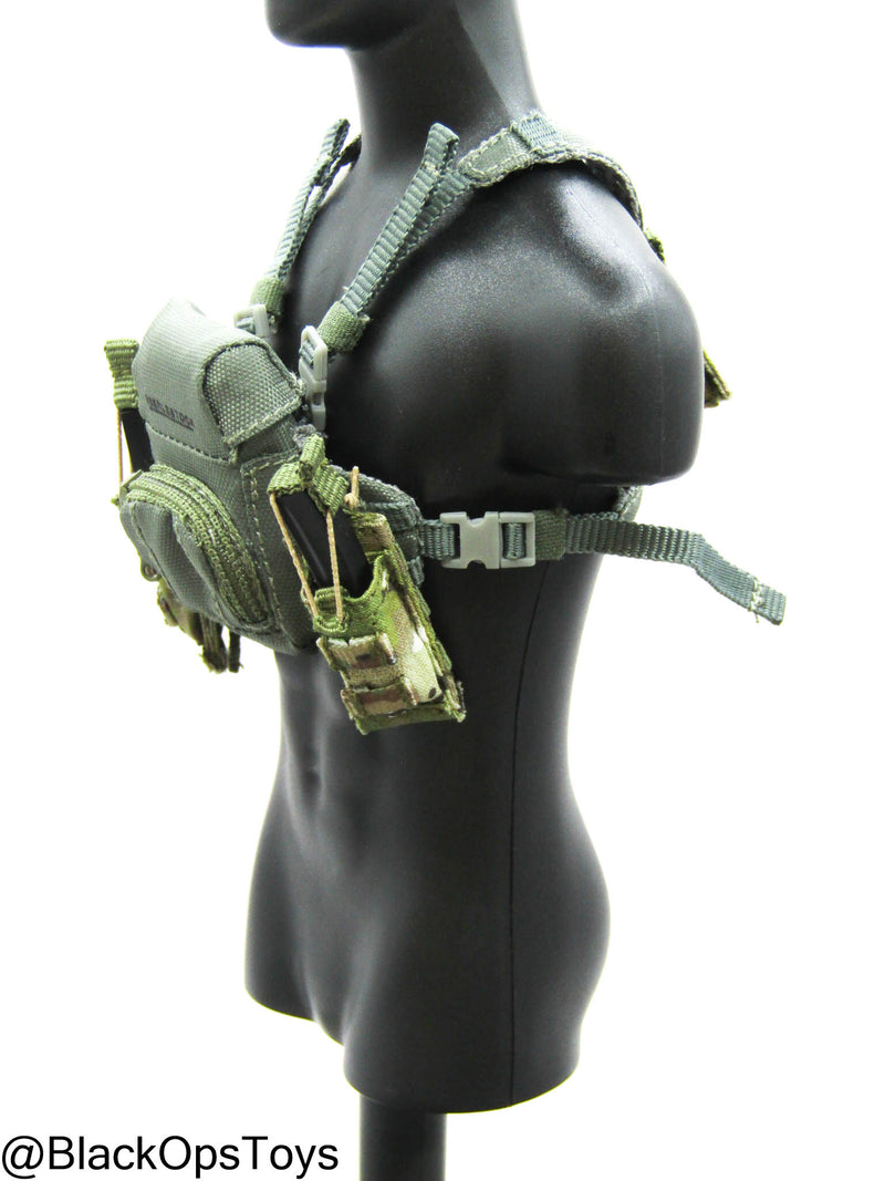 Load image into Gallery viewer, SMU - Coalition Forces - Low Profile Bino Chest Rig w/MP5 SMG
