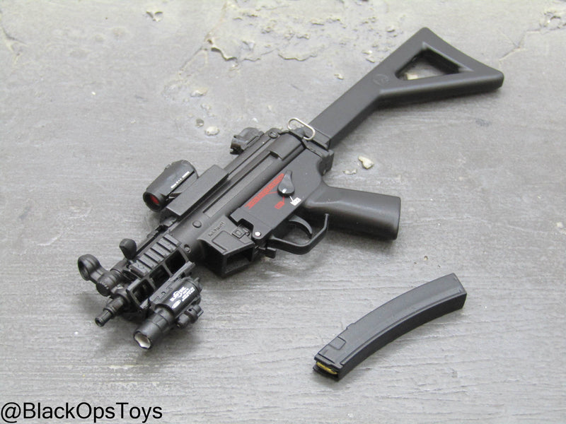Load image into Gallery viewer, SMU - Coalition Forces - Black Low Profile Concealment Bag w/MP5 SMG
