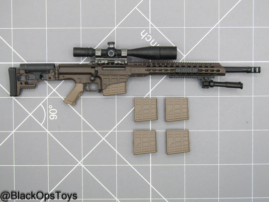 Brown MRAD Sniper Rifle w/Attachment Set