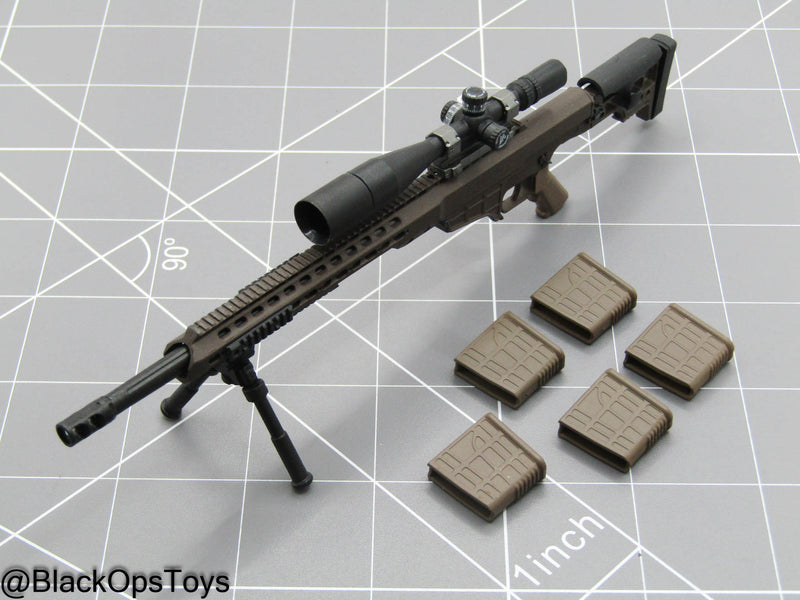 Load image into Gallery viewer, Brown MRAD Sniper Rifle w/Attachment Set
