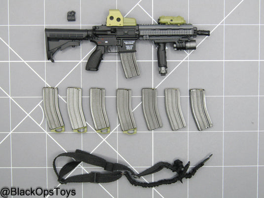 HK 416D Rifle w/Attachment Set