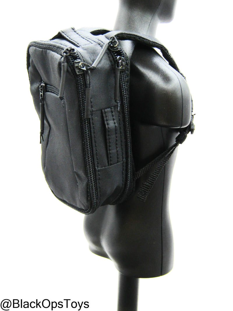 Load image into Gallery viewer, SMU - Coalition Forces - Black Low Profile Concealment Bag w/MP5 SMG

