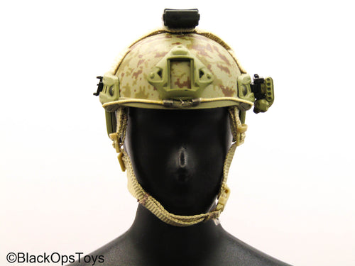 AOR1 Camo Helmet w/Attachment Set