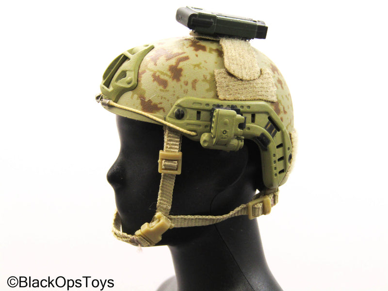 Load image into Gallery viewer, AOR1 Camo Helmet w/Attachment Set
