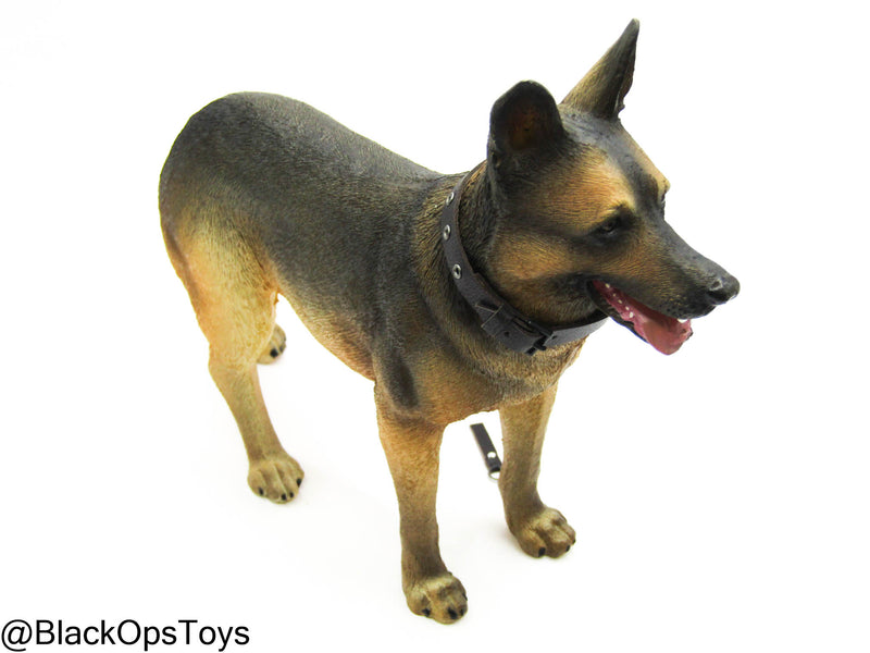 Load image into Gallery viewer, German Shephard Dog w/Collar &amp; Leash
