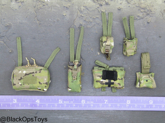 SMU - Coalition Forces - Multicam MOLLE Pouch Set