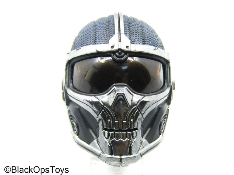 Load image into Gallery viewer, Black Widow - Taskmaster - Blue &amp; Silver Helmet (Hot Toys)
