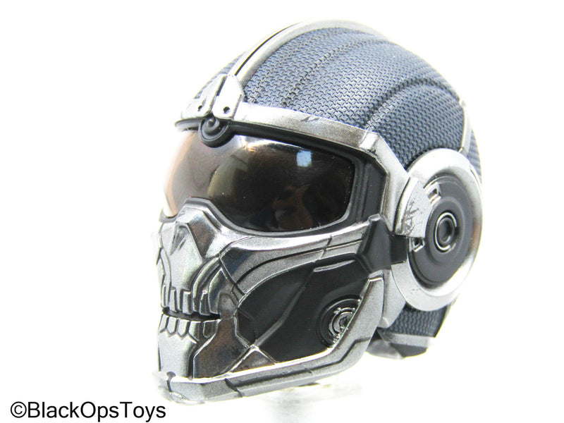 Load image into Gallery viewer, Black Widow - Taskmaster - Blue &amp; Silver Helmet (Hot Toys)

