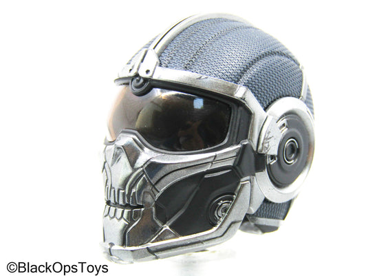 Black Widow - Taskmaster - Blue & Silver Helmet (Hot Toys)