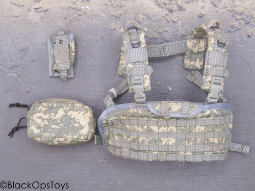 CIA - ACU Camo Chest Rig w/Pouches