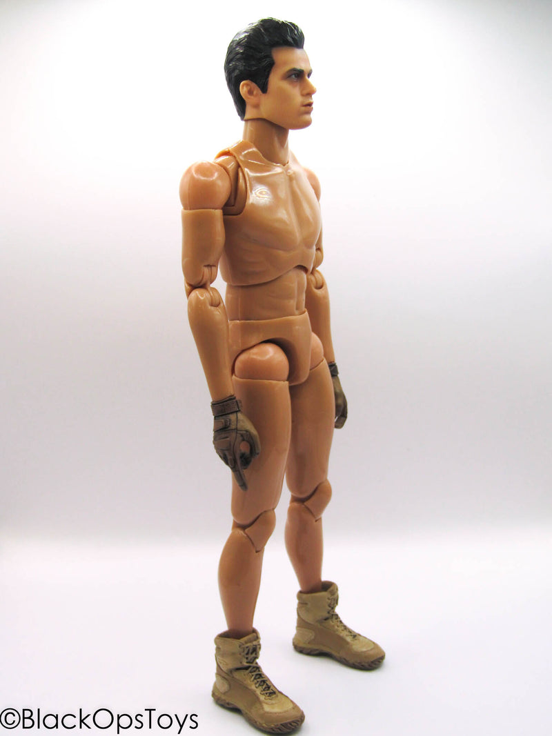 Load image into Gallery viewer, CIA - Male Base Body w/James Dean Head Sculpt &amp; Glasses
