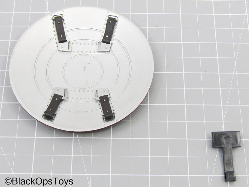Load image into Gallery viewer, Marvel - Captain America - Metal Shield (Hot Toys) (READ DESC)
