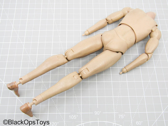 Male Base Slim Body w/Feet, Neck & Hand Pegs