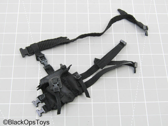 Black Belt w/Drop Leg Pouch (READ DESC)