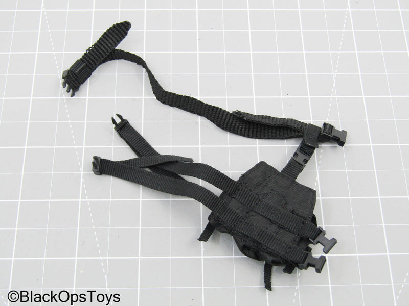 Load image into Gallery viewer, Black Belt w/Drop Leg Pouch (READ DESC)
