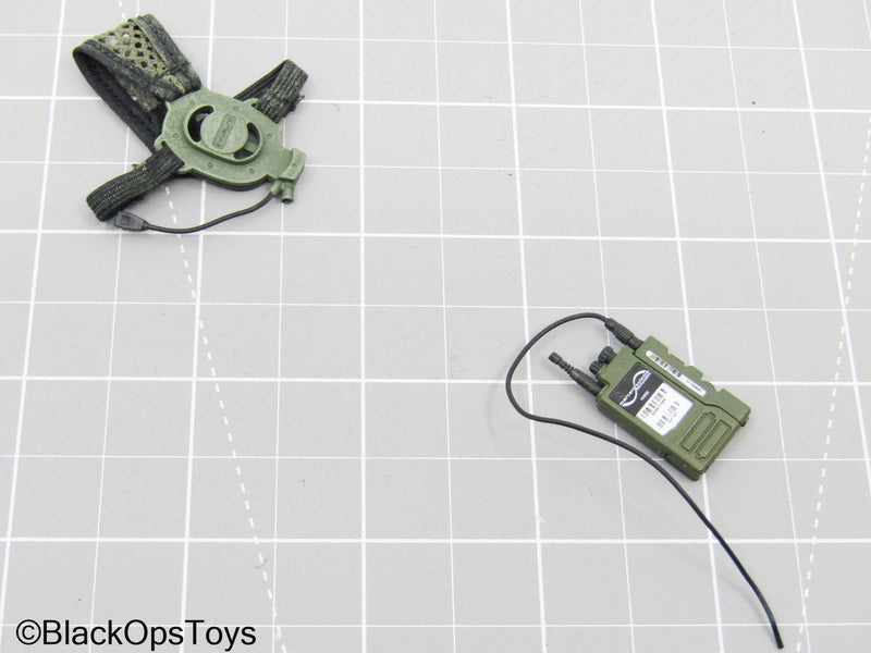 Load image into Gallery viewer, OD Green Radio w/Headset
