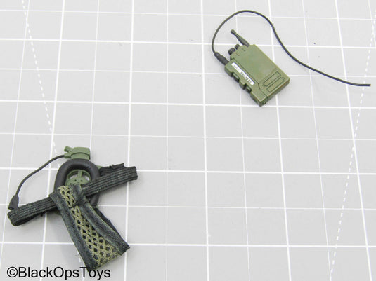 OD Green Radio w/Headset