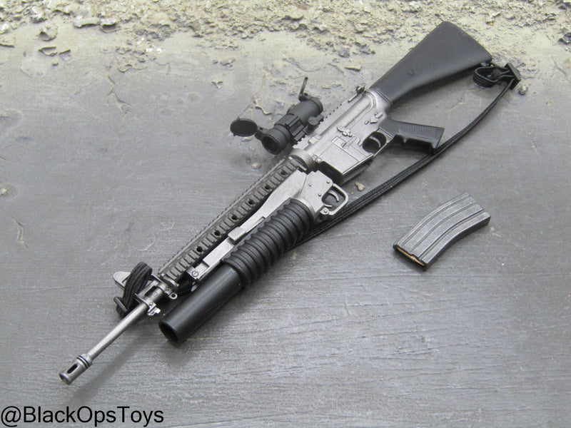 Load image into Gallery viewer, M16 Assault Rifle w/M203 Grenade Launcher
