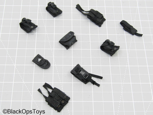 Black MOLLE Pouch Set