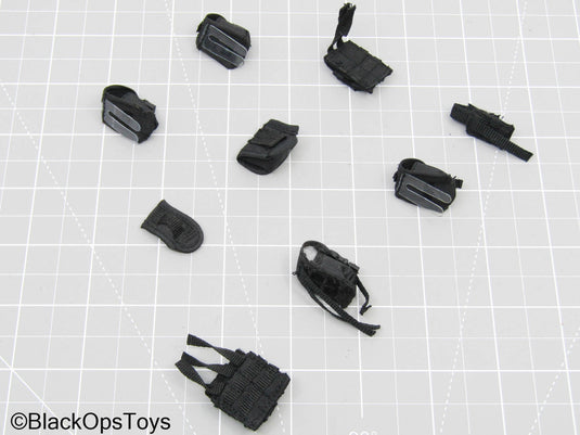 Black MOLLE Pouch Set