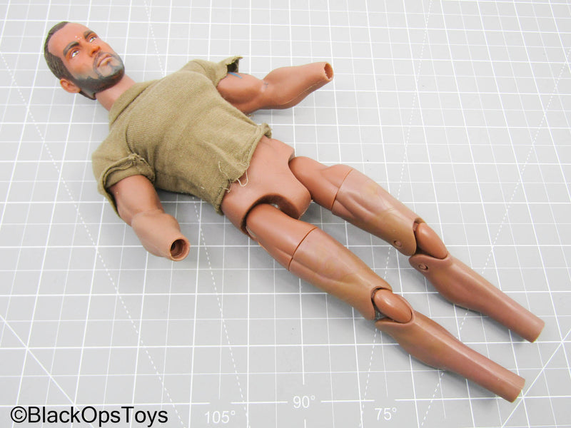 Load image into Gallery viewer, Male Base Body w/Headsculpt &amp; Olive Green T-Shirt (Hot Toys)
