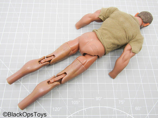 Male Base Body w/Headsculpt & Olive Green T-Shirt (Hot Toys)