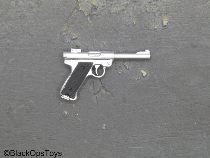 Load image into Gallery viewer, Silver Like Luger Pistol
