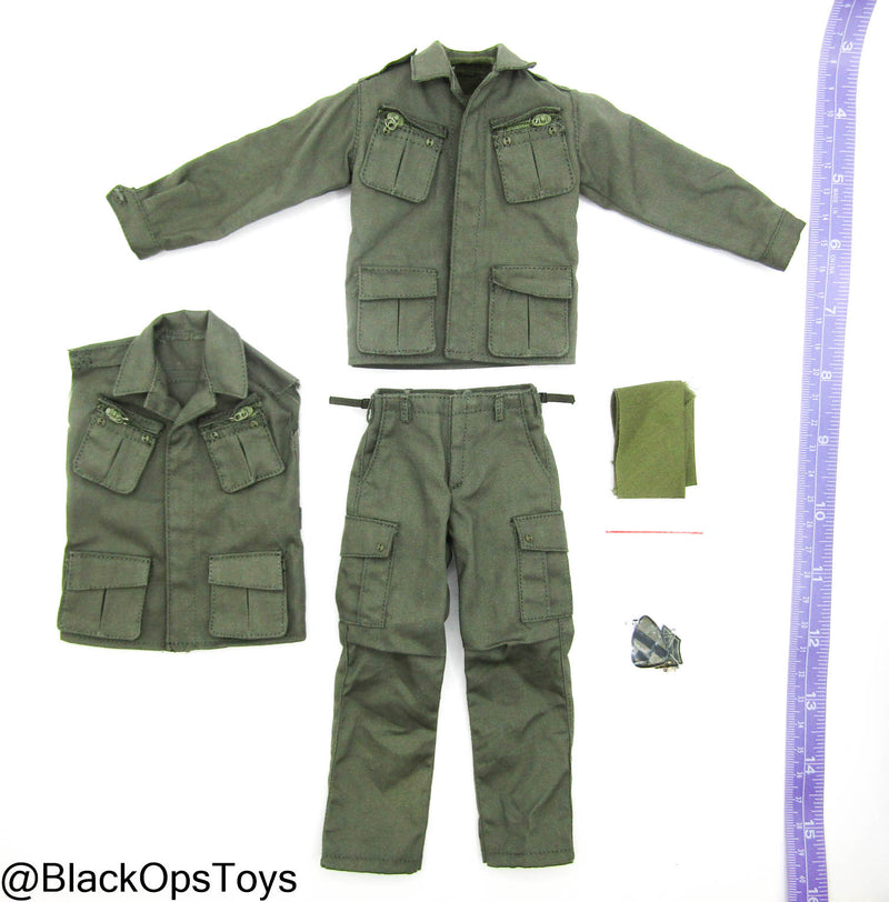 Load image into Gallery viewer, Vietnam War US Army - OD Green Uniform Set
