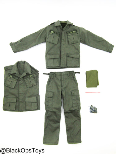 Vietnam War US Army - OD Green Uniform Set