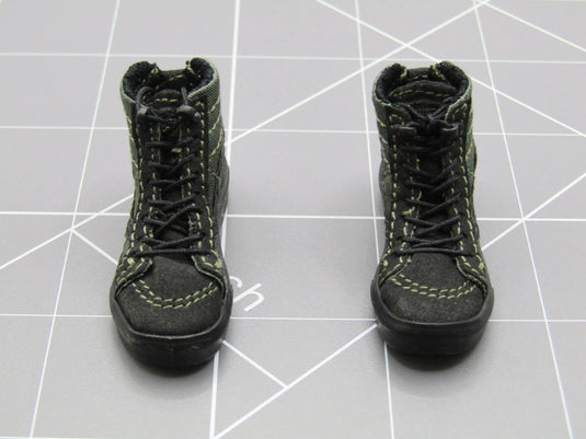 Paramilitary Forces Op. A - Black & Grey Sk8 Shoes (Peg Type)