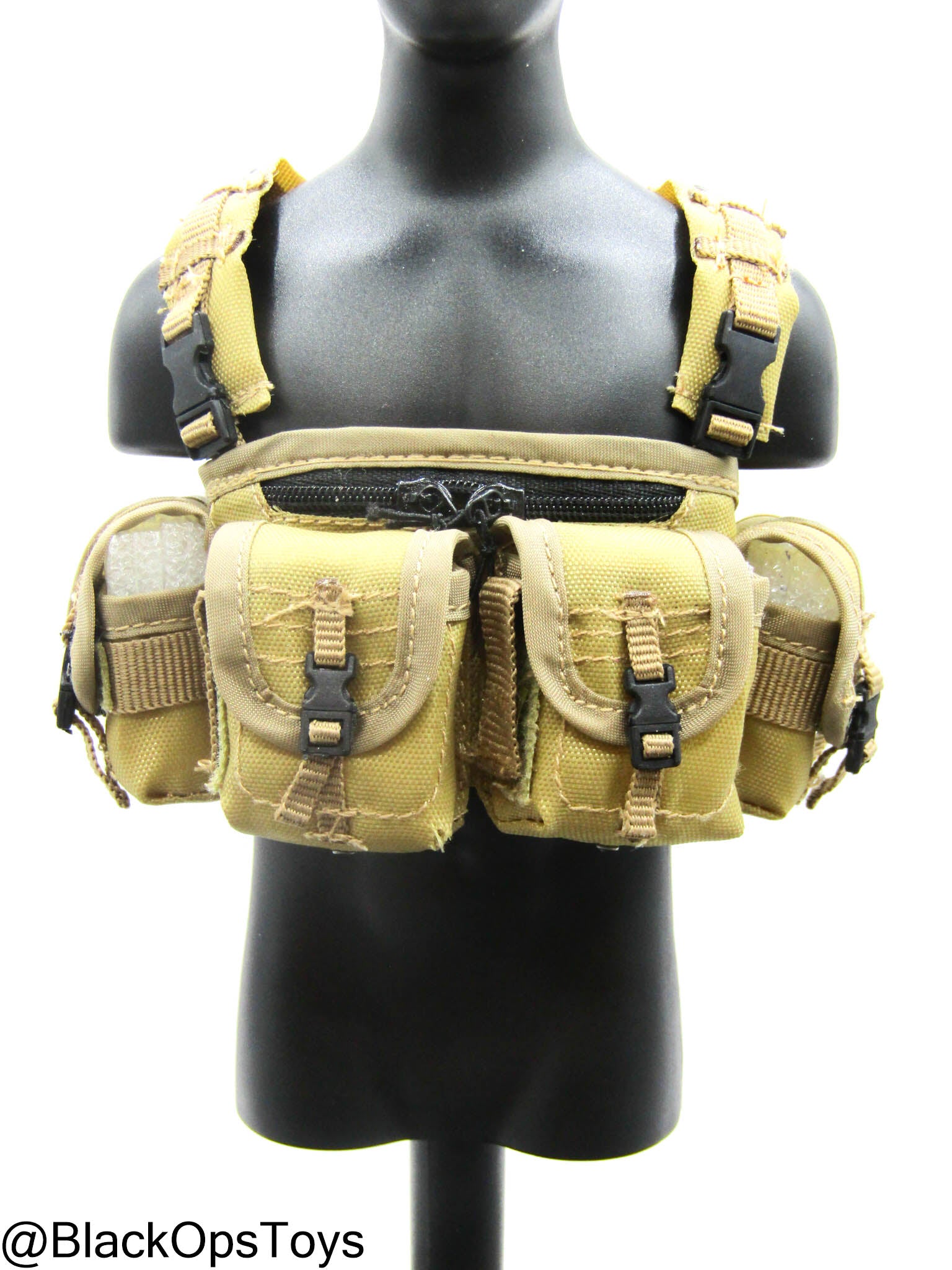 PMC - FDE Tan Machine Gunner LMG Chest Rig – BlackOpsToys