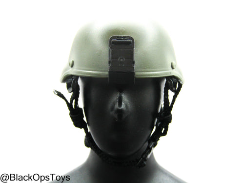 U.S. Army 1st SFOD-D - Camo Helmet w/NVG Shroud