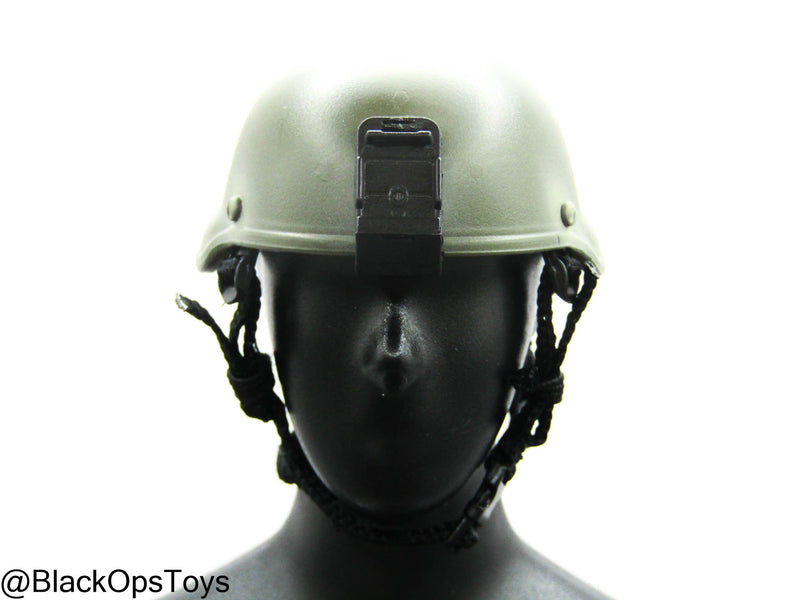 Load image into Gallery viewer, U.S. Army 1st SFOD-D - Camo Helmet w/NVG Shroud
