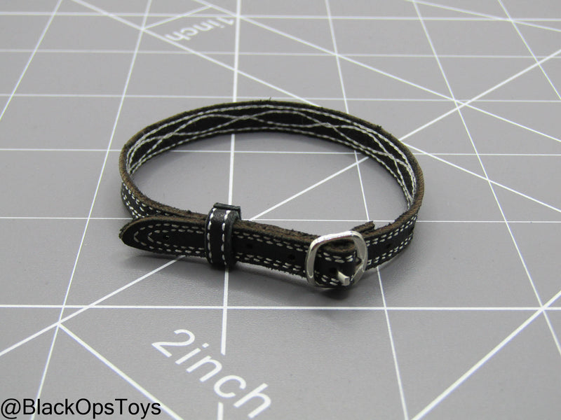 Load image into Gallery viewer, Paramilitary Forces Op. B - Black Detailed Leather Like Belt
