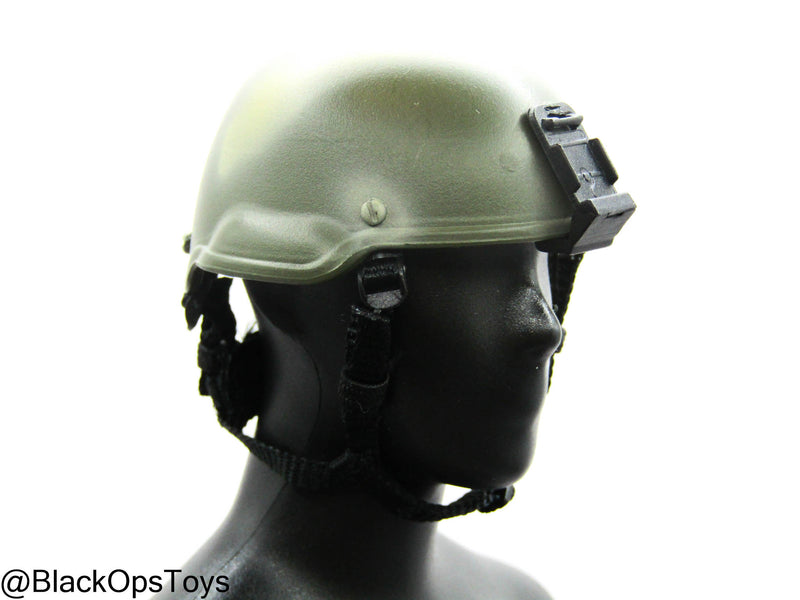 Load image into Gallery viewer, U.S. Army 1st SFOD-D - Camo Helmet w/NVG Shroud
