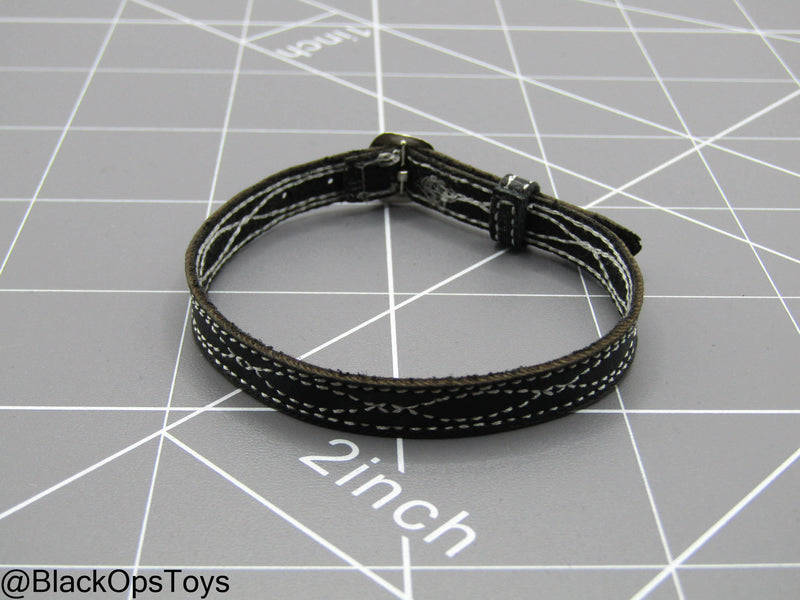 Load image into Gallery viewer, Paramilitary Forces Op. B - Black Detailed Leather Like Belt

