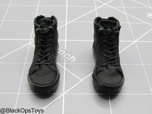 Paramilitary Forces Op. B - Black Sk8 Shoes (Peg Type)