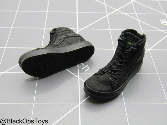Paramilitary Forces Op. B - Black Sk8 Shoes (Peg Type)